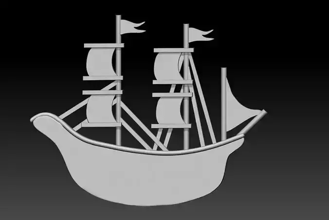 Sailor Relief 3D Printable Model
