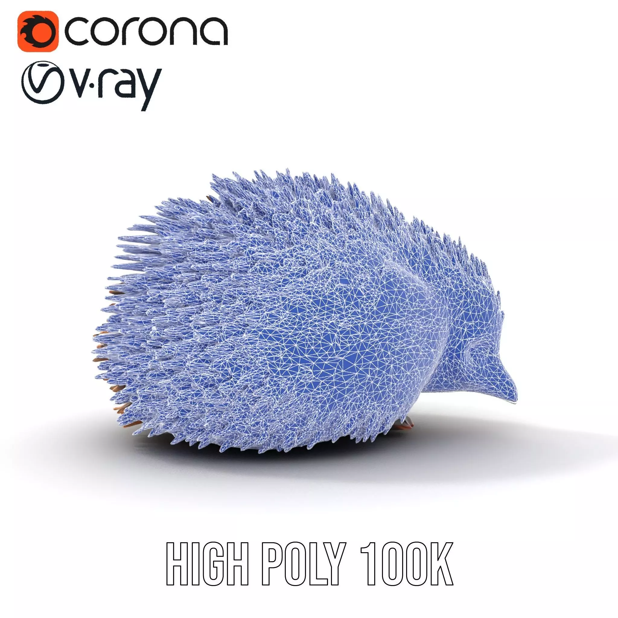 Spiky Echidna model pack Low-poly 3D model_33