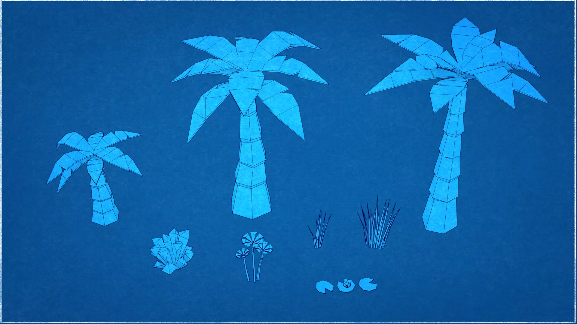 Low Poly Ancient Egypt Environment Pack Low-poly 3D model_20