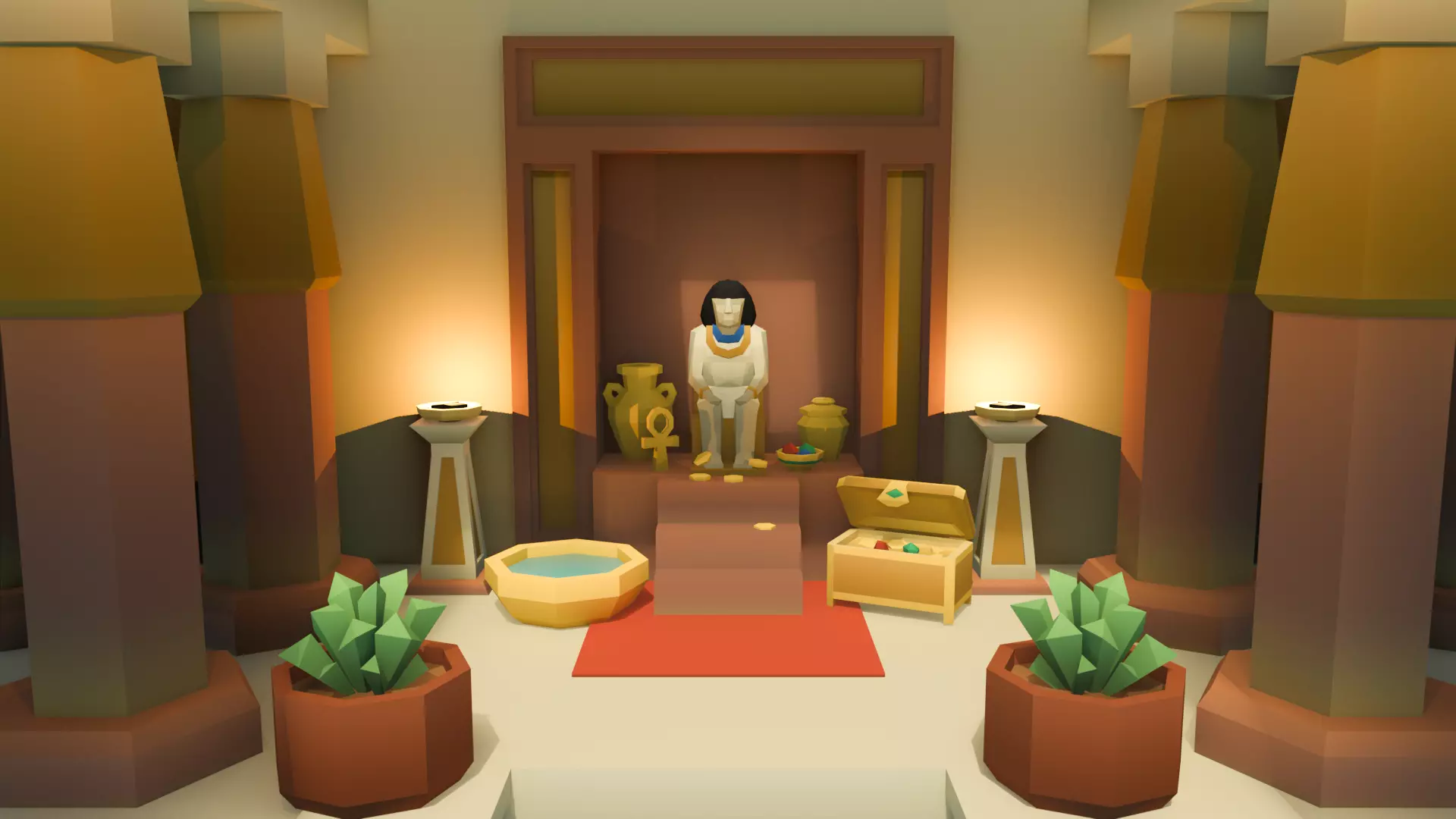 Low Poly Ancient Egypt Environment Pack Low-poly 3D model_5