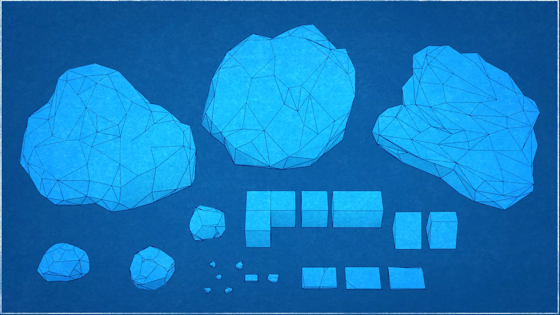 Low Poly Ancient Egypt Environment Pack Low-poly 3D model_24