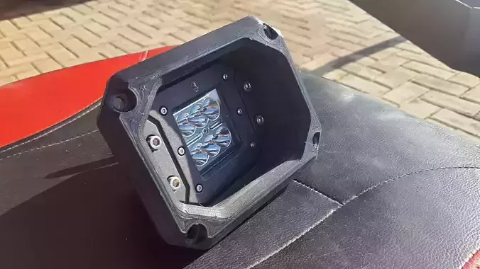 LED Fog light Bumper Housing for 4x4 Offroad vehicles