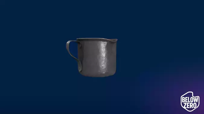 Old Metal Camp Mug