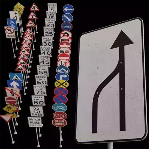 53 Road sign