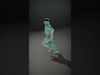 Green Protective Suit model pack Low-poly 3D model_2