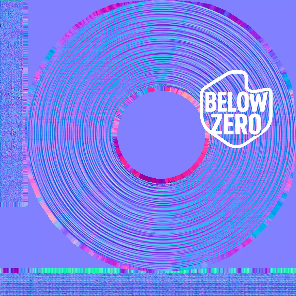 Soviet Cloth Tape Roll Low-poly 3D model_10