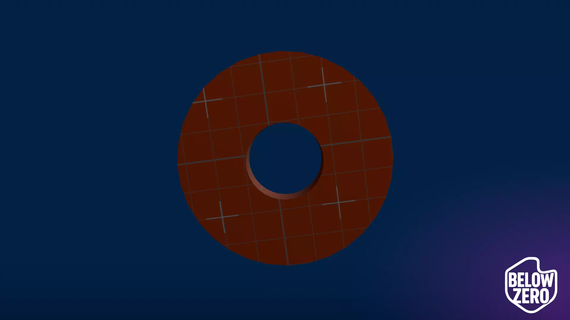 Soviet Cloth Tape Roll Low-poly 3D model_7