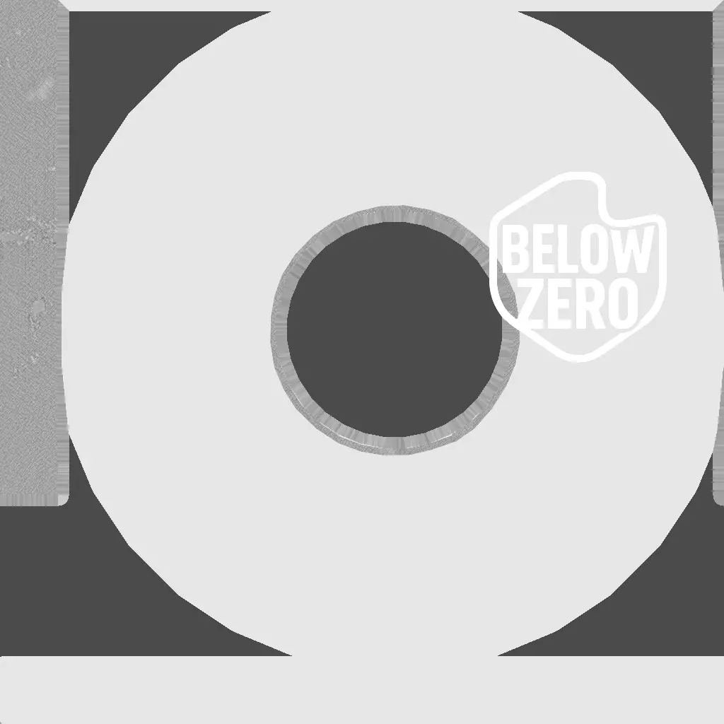 Soviet Cloth Tape Roll Low-poly 3D model_8