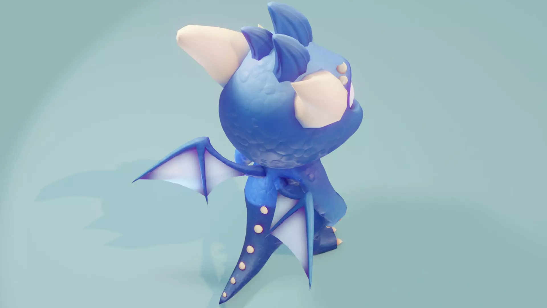Animated Baby Dragons 3D Model with Audio and SFX 3D Model Collection_83