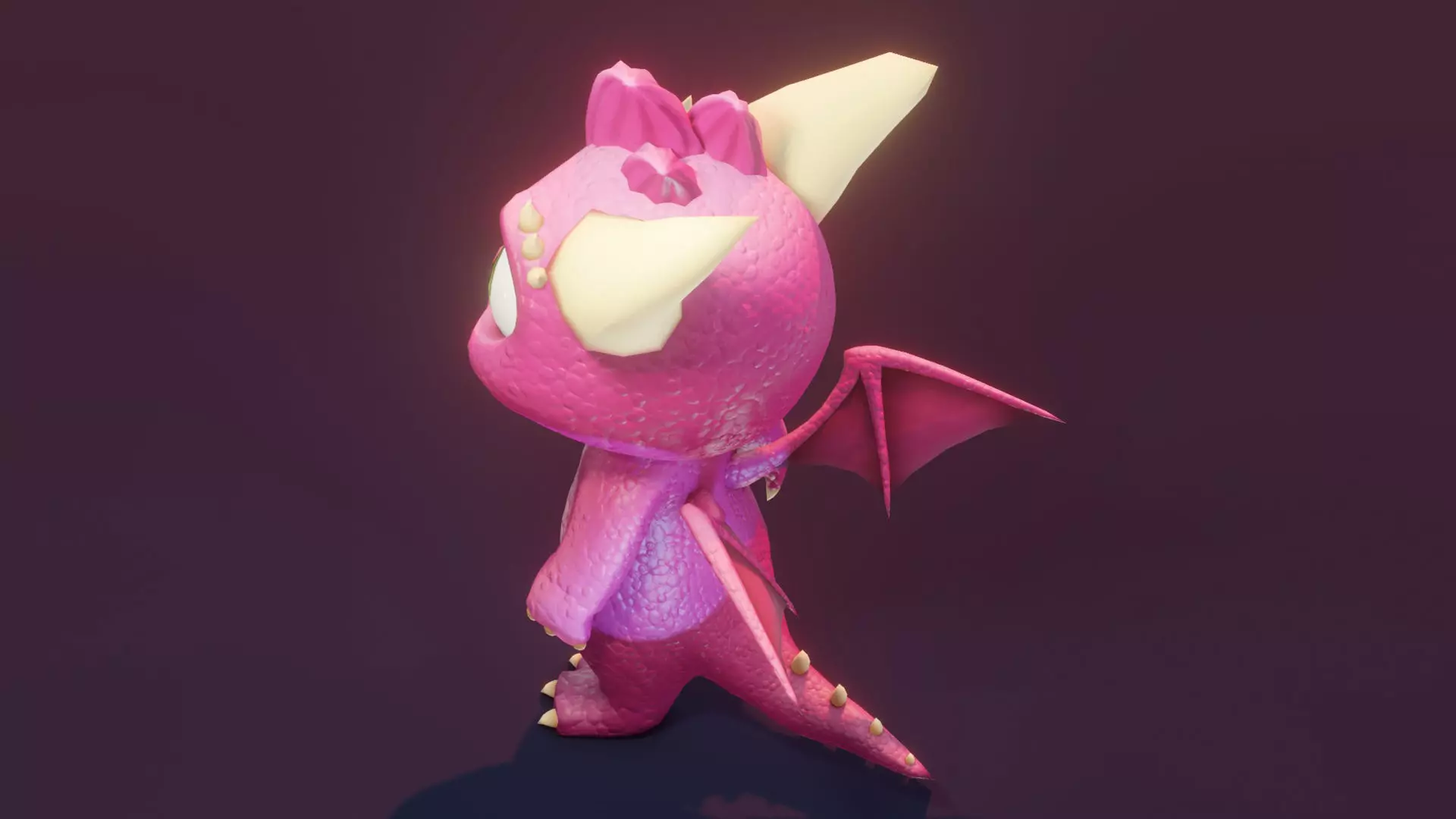 Animated Baby Dragons 3D Model with Audio and SFX 3D Model Collection_81