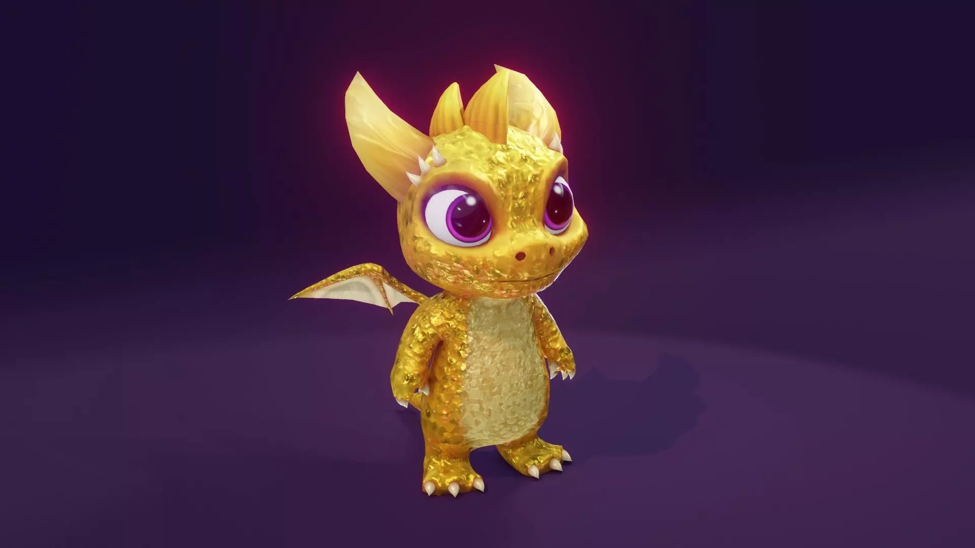 Animated Baby Dragons 3D Model with Audio and SFX 3D Model Collection_71