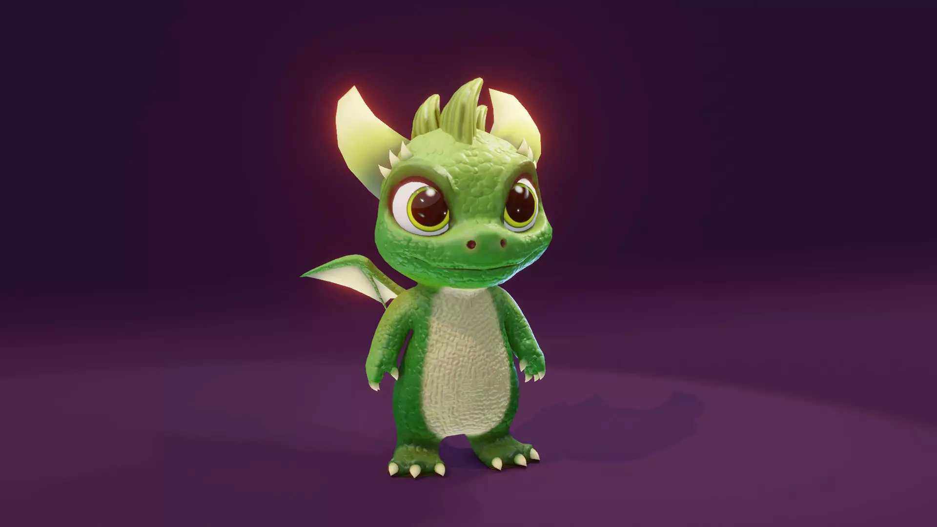 Animated Baby Dragons 3D Model with Audio and SFX 3D Model Collection_76
