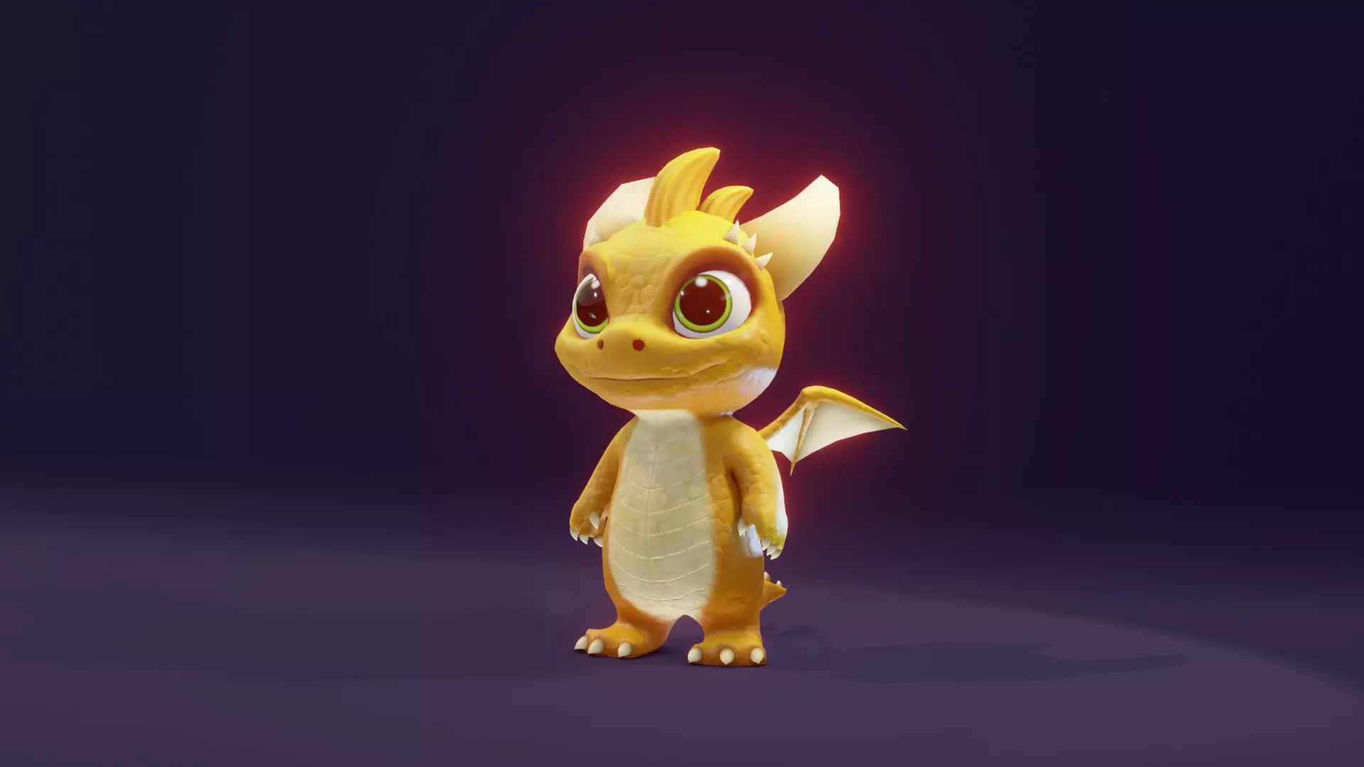 Animated Baby Dragons 3D Model with Audio and SFX 3D Model Collection_89