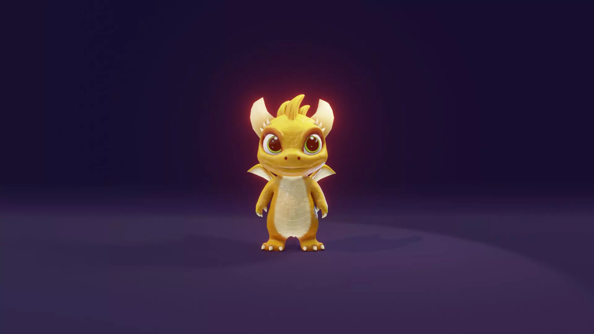 Animated Baby Dragons 3D Model with Audio and SFX 3D Model Collection_74