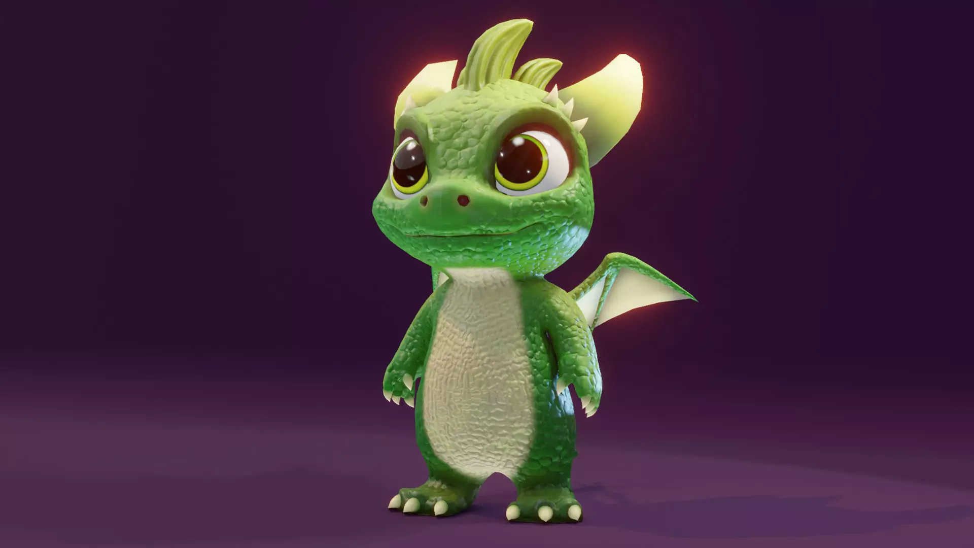Animated Baby Dragons 3D Model with Audio and SFX 3D Model Collection_87