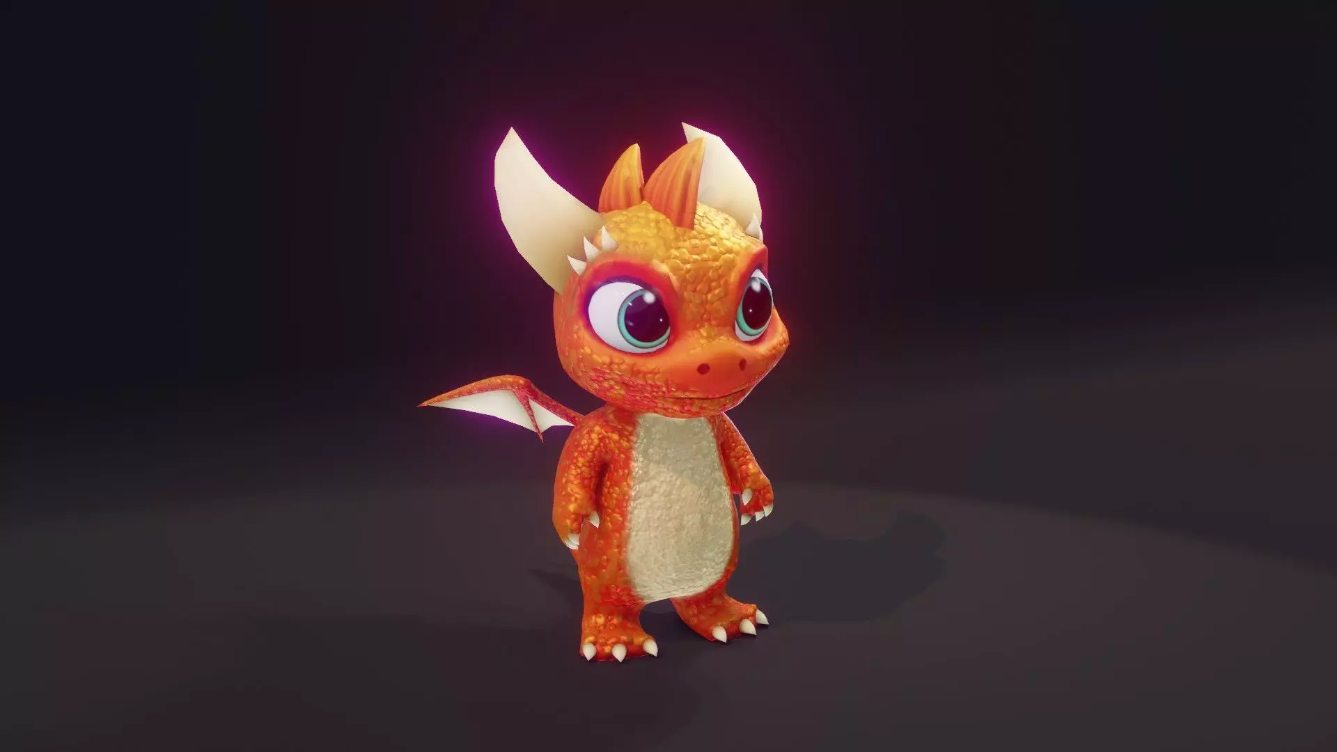 Animated Baby Dragons 3D Model with Audio and SFX 3D Model Collection_68