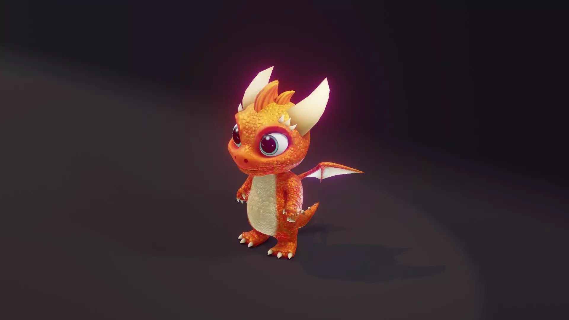 Animated Baby Dragons 3D Model with Audio and SFX 3D Model Collection_64