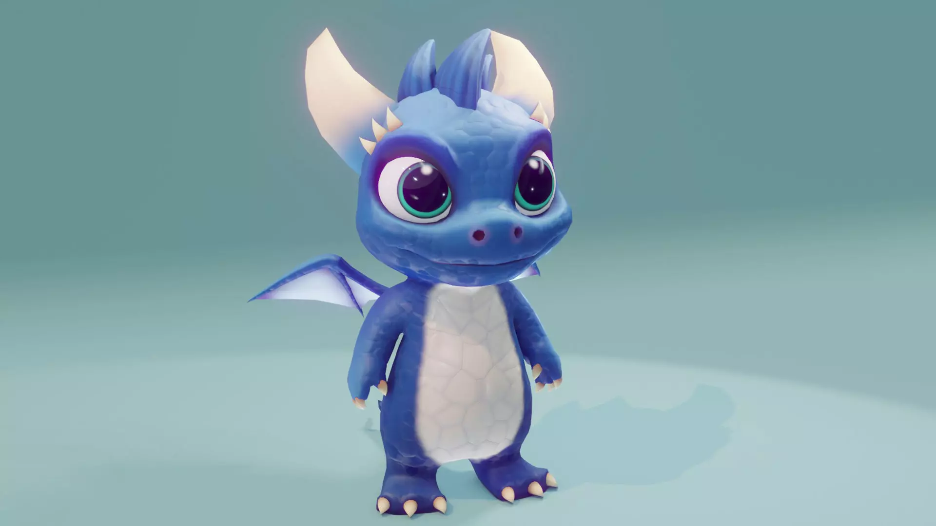 Animated Baby Dragons 3D Model with Audio and SFX 3D Model Collection_77