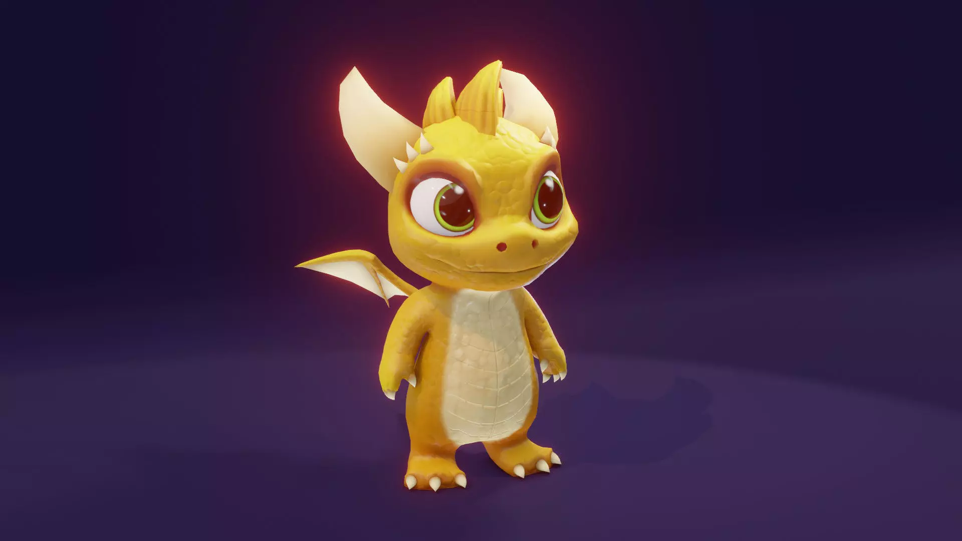 Animated Baby Dragons 3D Model with Audio and SFX 3D Model Collection_85