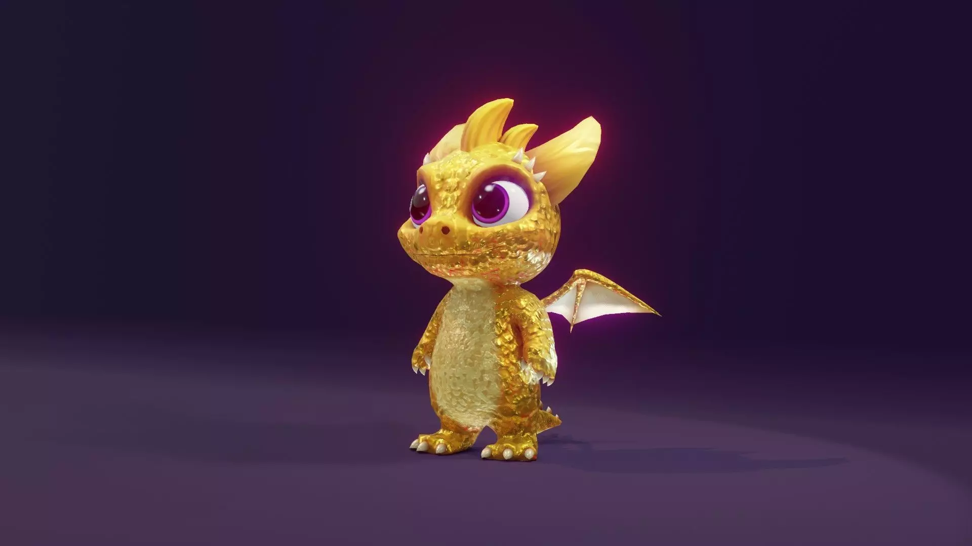 Animated Baby Dragons 3D Model with Audio and SFX 3D Model Collection_72