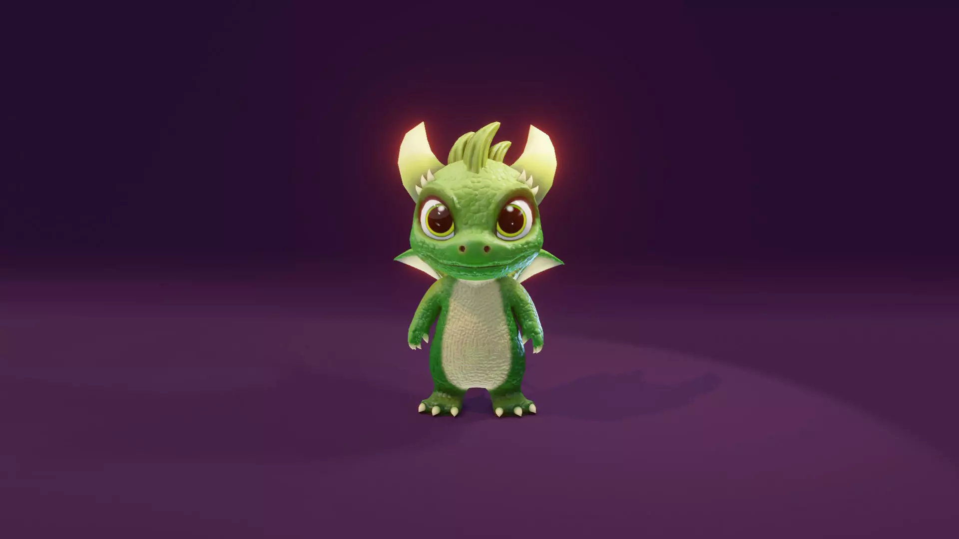 Animated Baby Dragons 3D Model with Audio and SFX 3D Model Collection_75