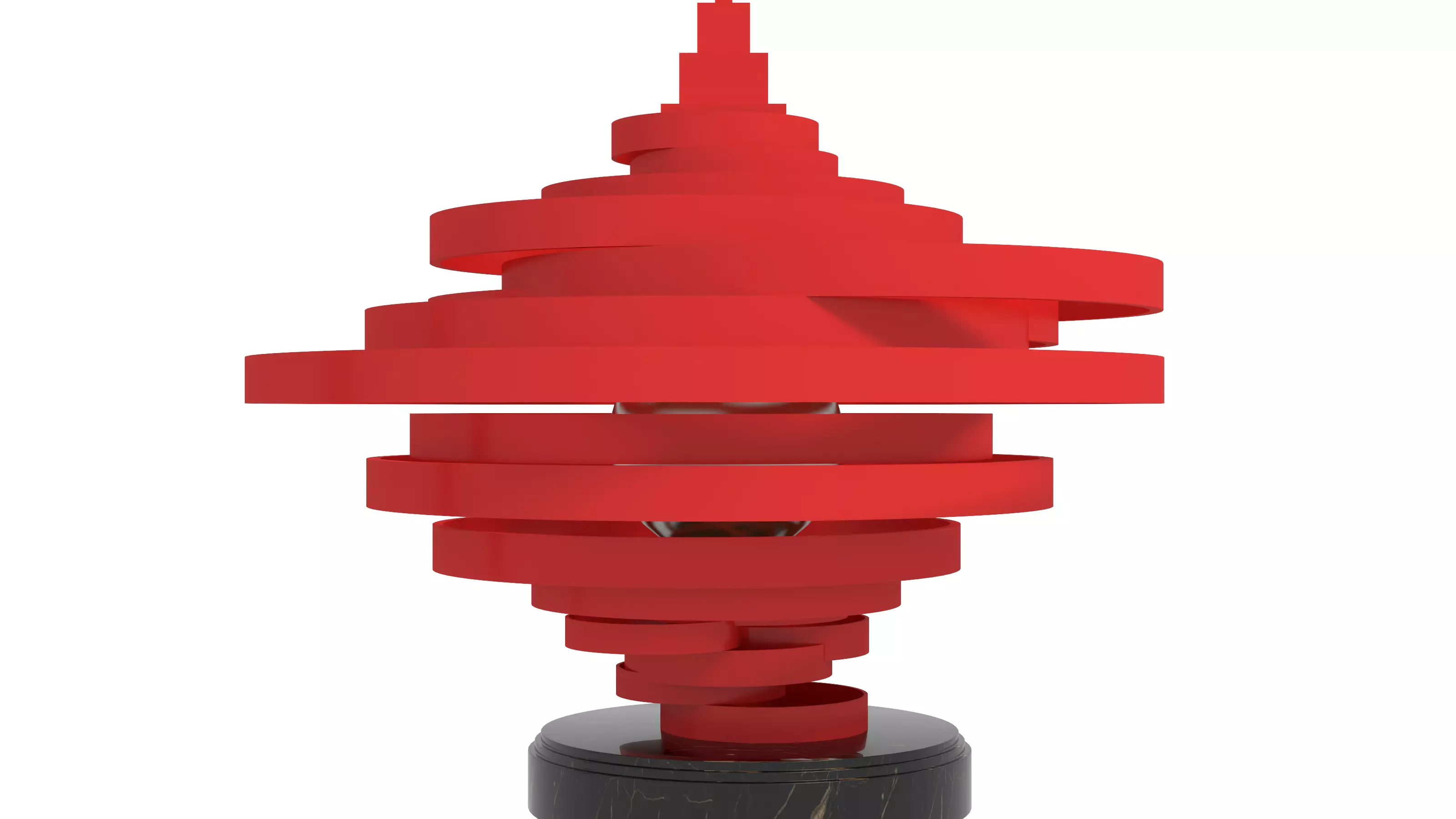 Abstract sculpture 3D model_7