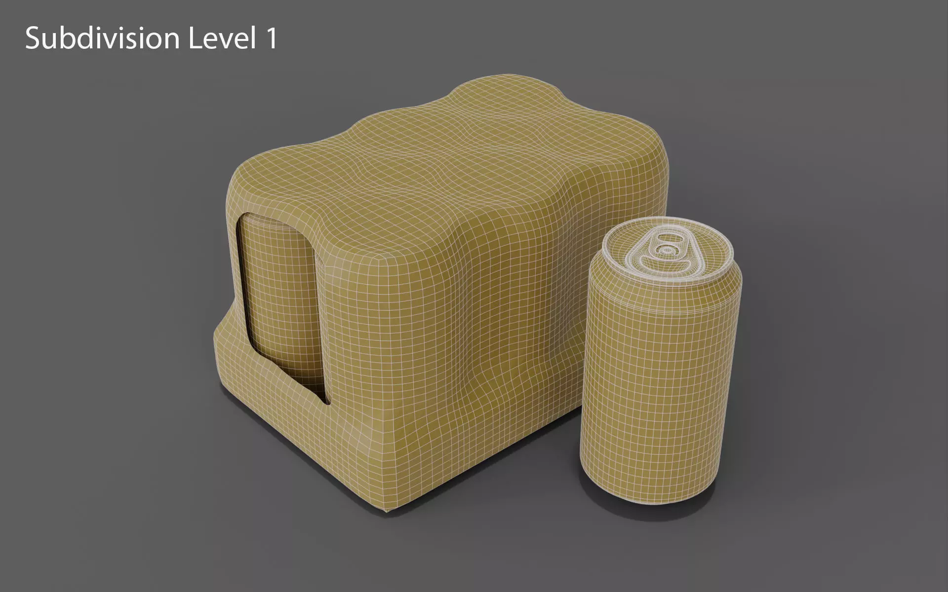 Grape Soda Can Pack of 6 3D model_15