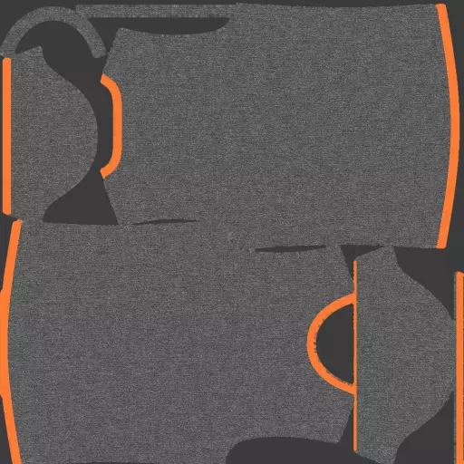 Realistic Grey T-Shirt 3D Model 3D model_6