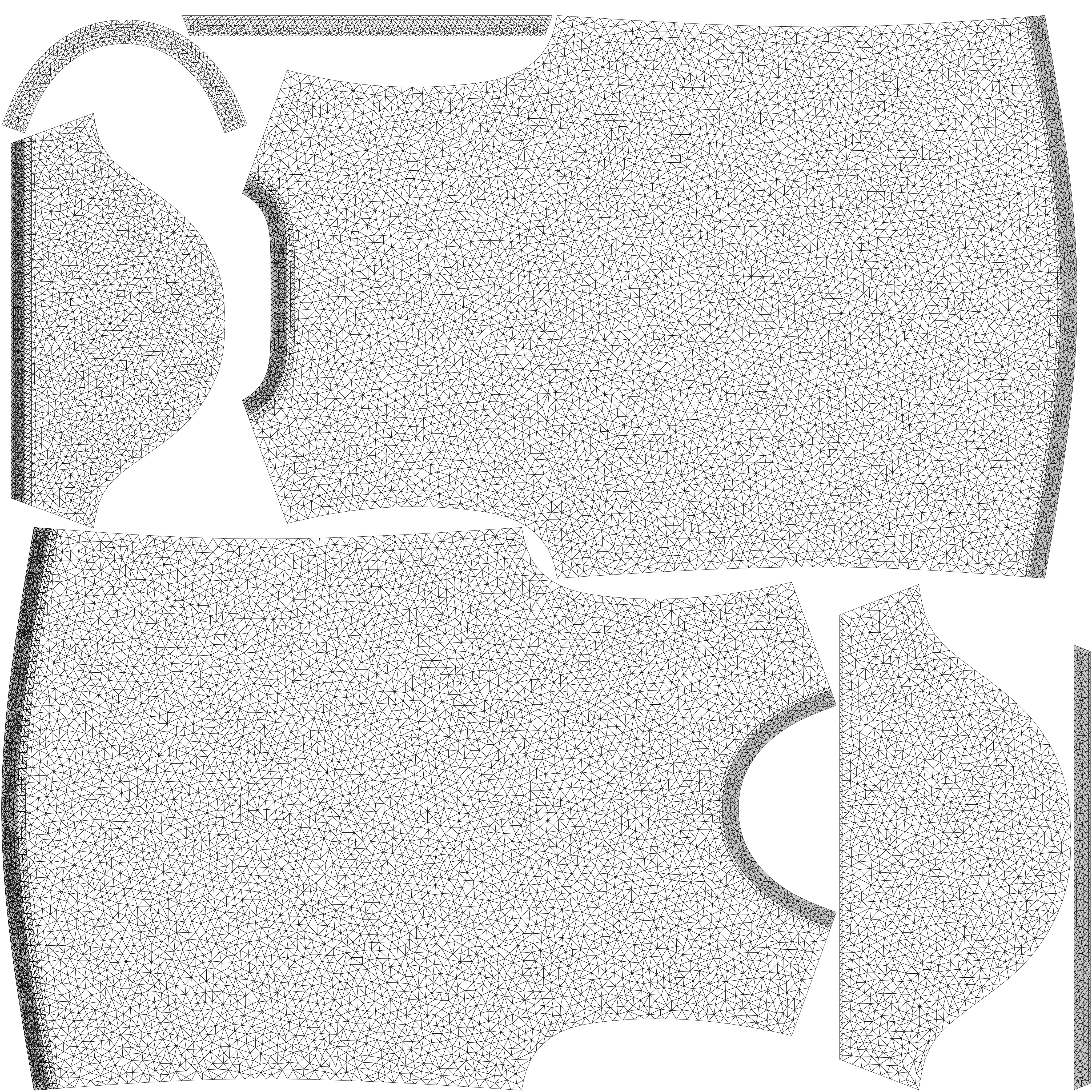 Realistic Grey T-Shirt 3D Model 3D model_7