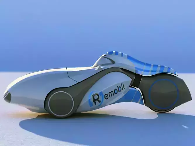 Remobil Velomobile Free 3D model