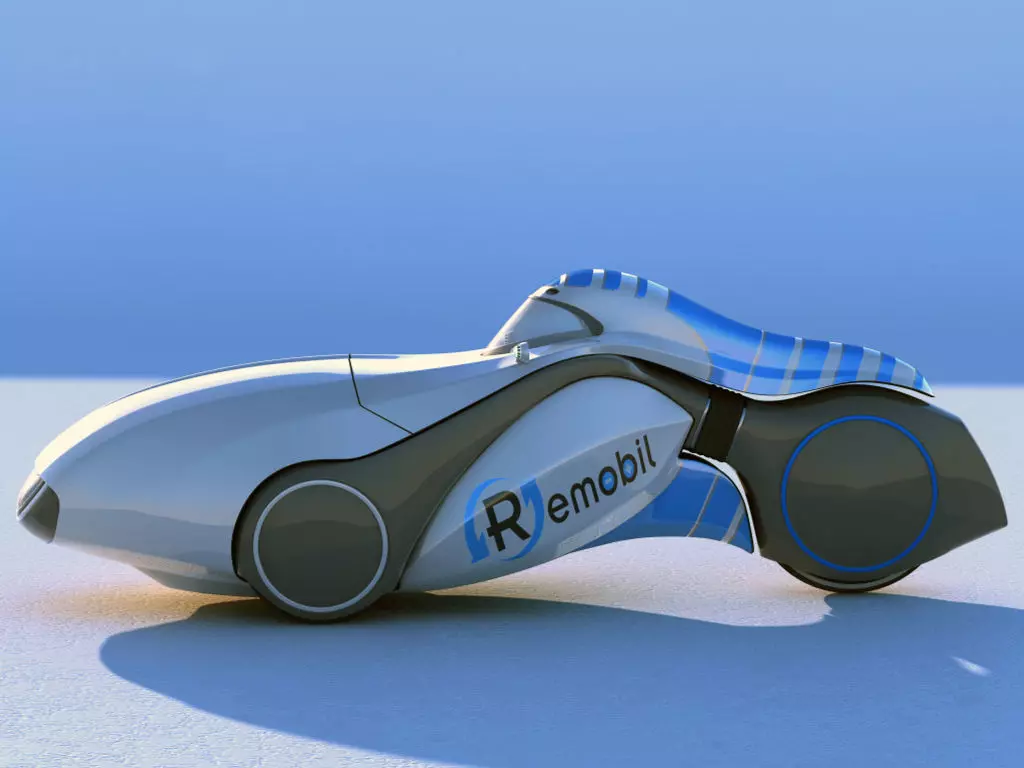 Remobil Velomobile Free 3D model_0