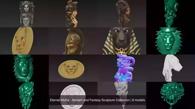 Eternal Myths - Ancient and Fantasy Sculpture Collection 