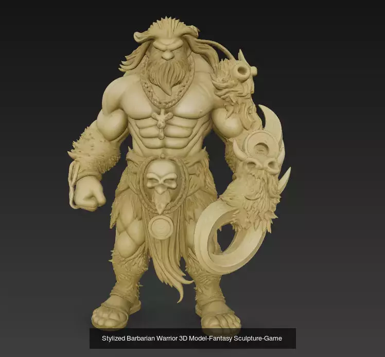 Mythic Beasts - Stylized Fantasy Warrior Collection _3
