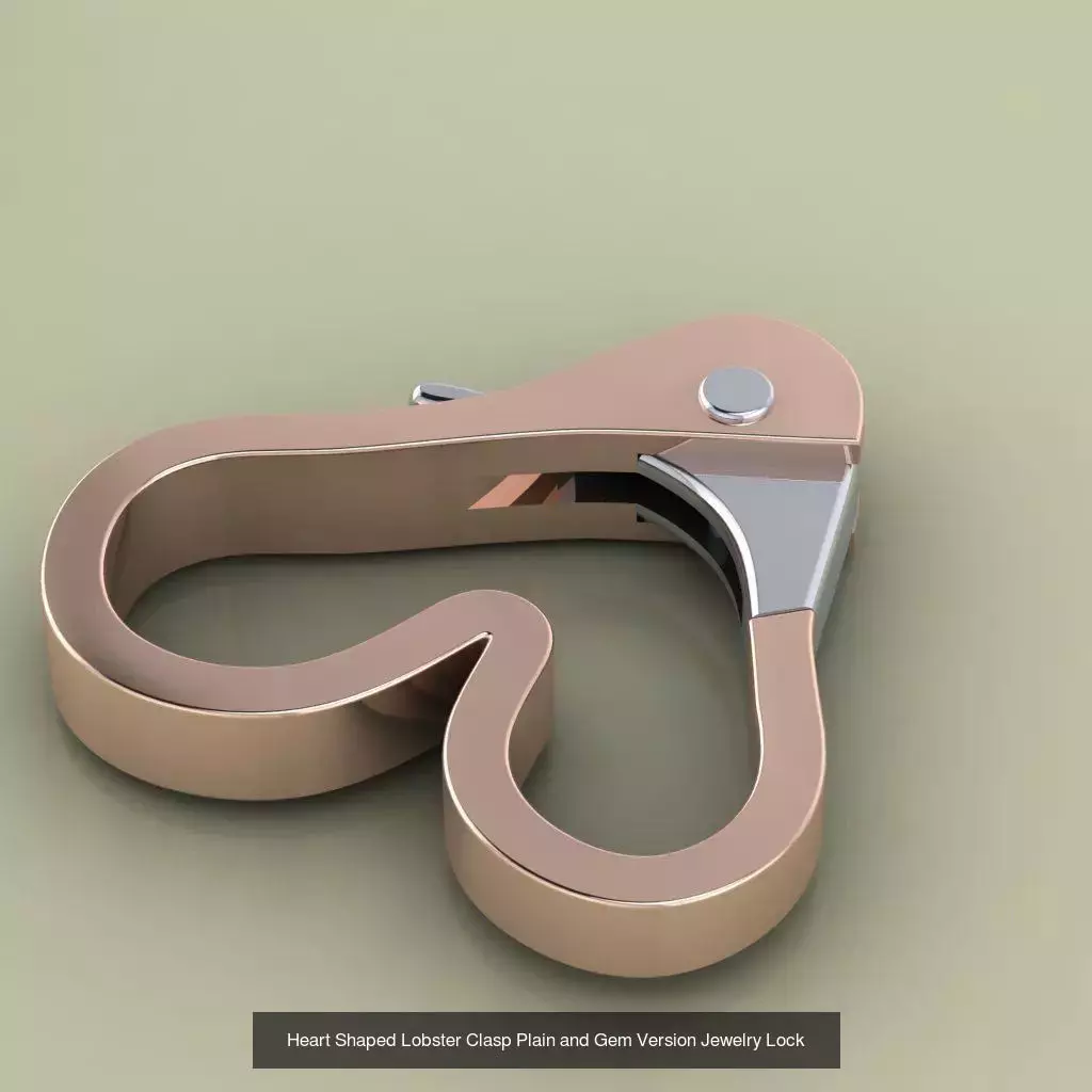 Unique Artistic Jewelry Clasps Collection 8 Customized Lock _1