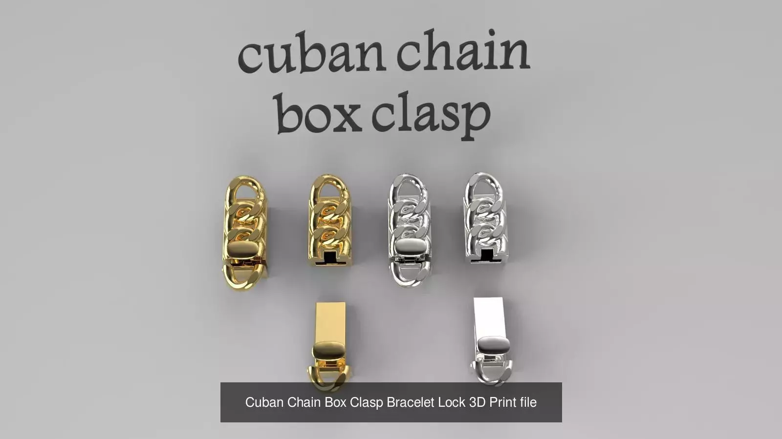 Unique Artistic Jewelry Clasps Collection 8 Customized Lock _6