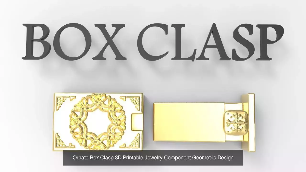 Unique Artistic Jewelry Clasps Collection 8 Customized Lock _5