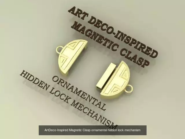 Unique Artistic Jewelry Clasps Collection 8 Customized Lock _2