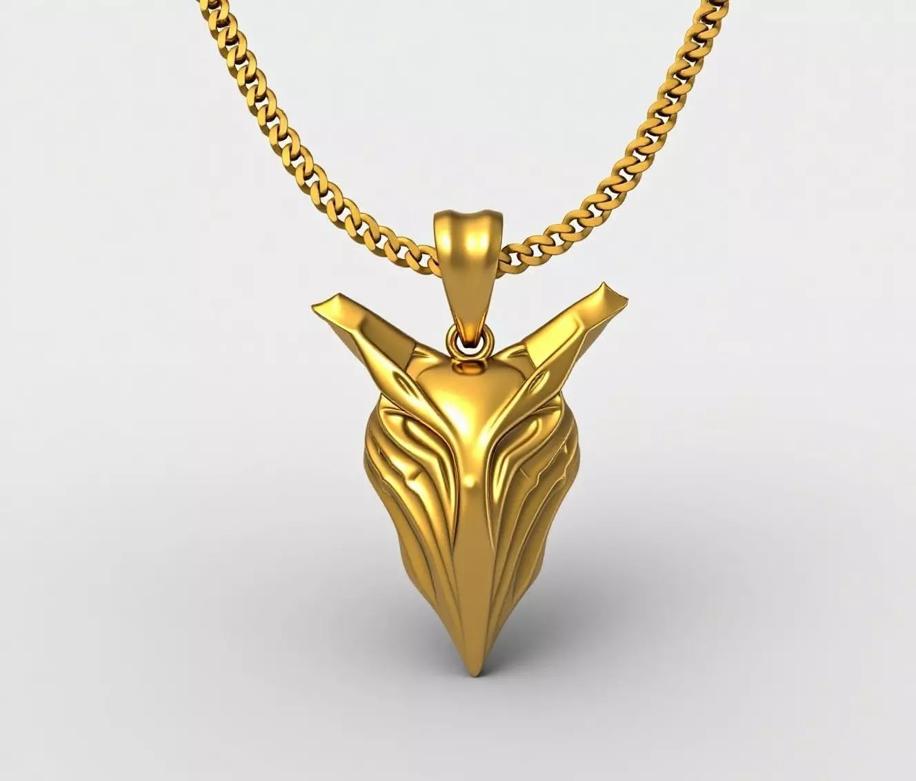 Devil pendant charms - one inch pendant 3D print model