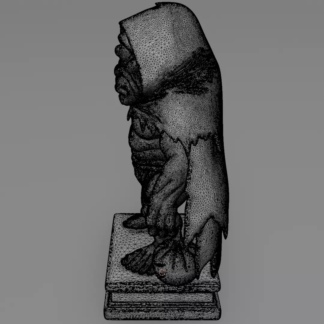 Halloween Cyclope figurine 3D model for 3D printing 3D print model_14