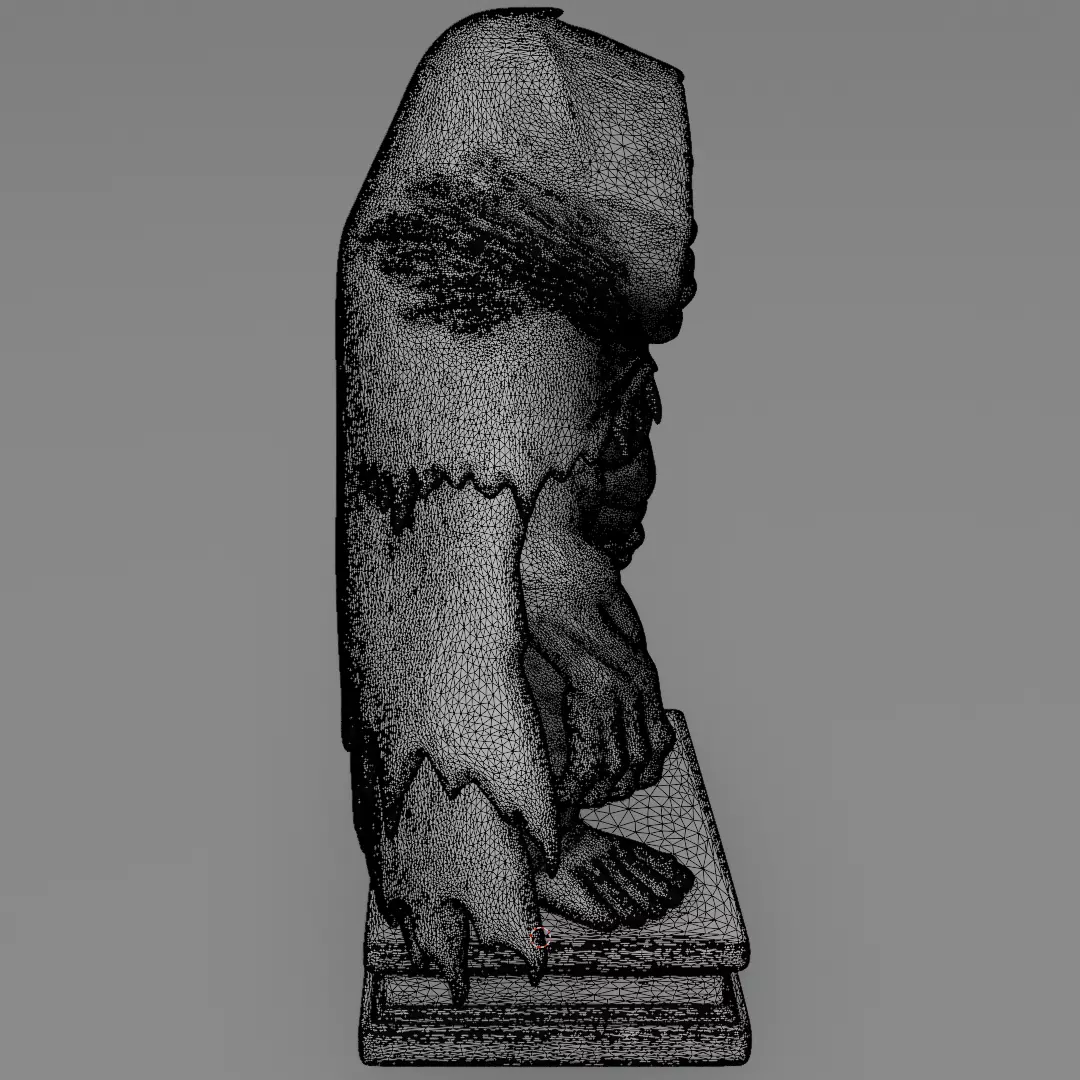 Halloween Cyclope figurine 3D model for 3D printing 3D print model_13