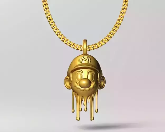 Super Mario pendant charms - one inch pendant