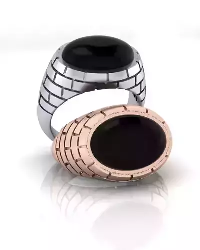 oval man jewelry ring 