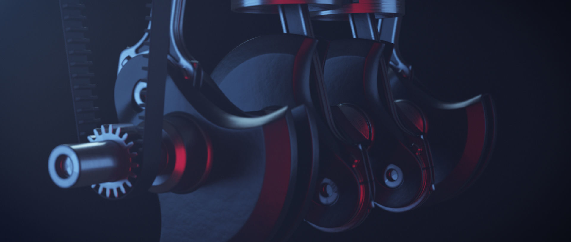 Motor engine piston 3D model_6