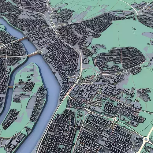 Umea City Sweden Scandinavian Urban Landscape 