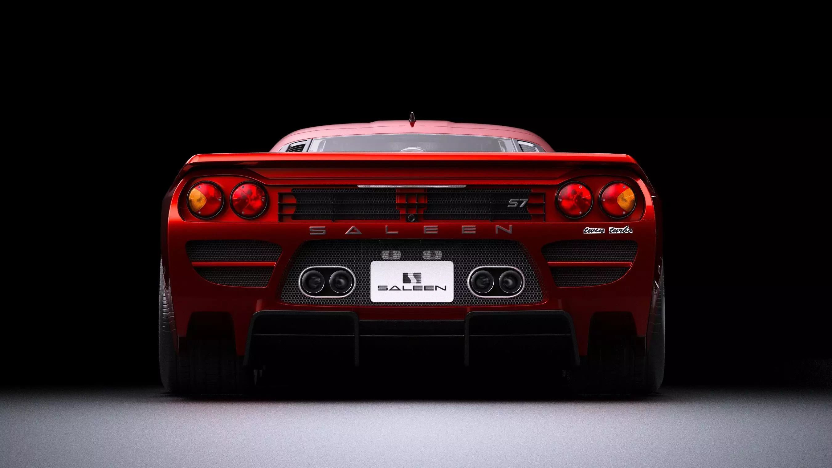 2005 Saleen S7 Twin Turbo Low-poly 3D model_6