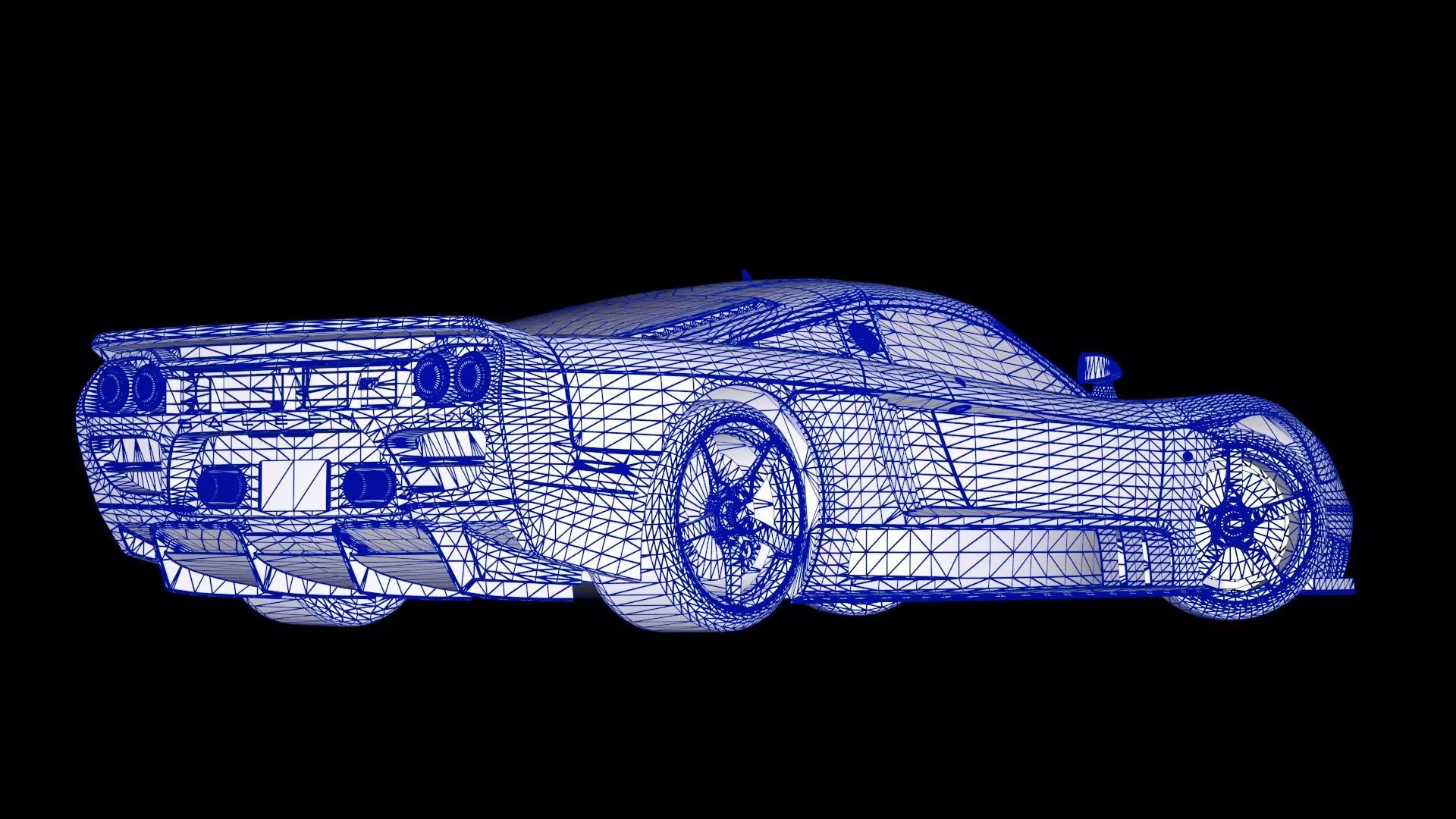 2005 Saleen S7 Twin Turbo Low-poly 3D model_16