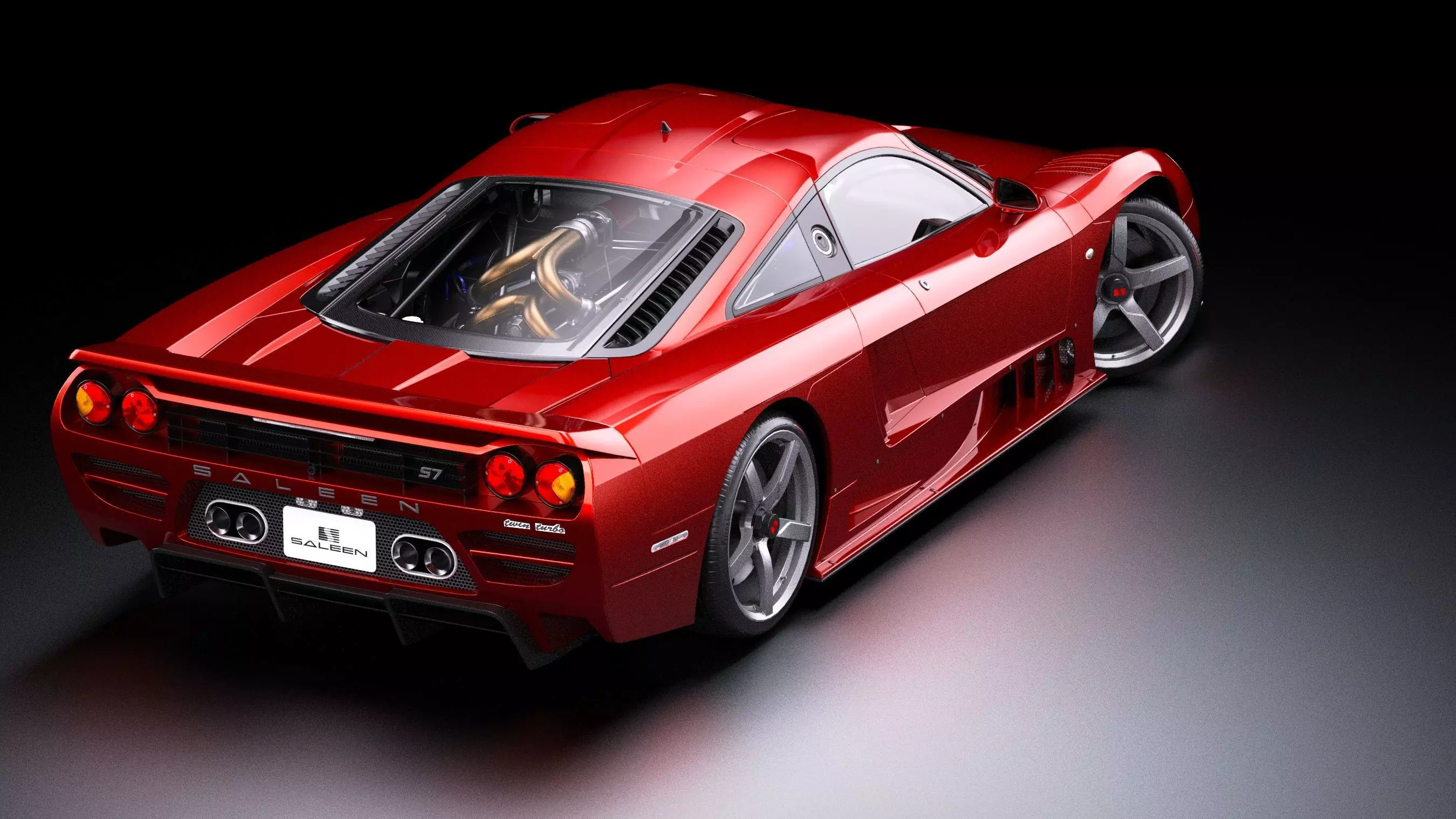 2005 Saleen S7 Twin Turbo Low-poly 3D model_1