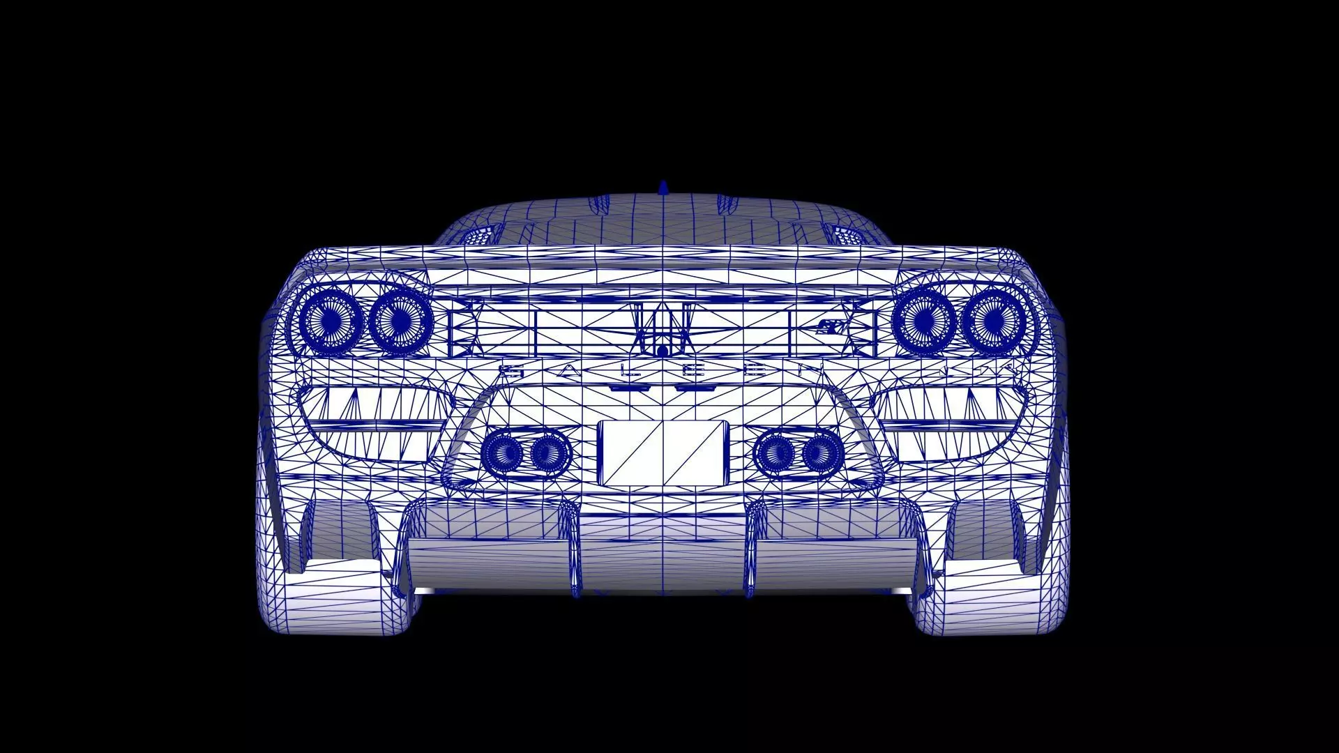 2005 Saleen S7 Twin Turbo Low-poly 3D model_18