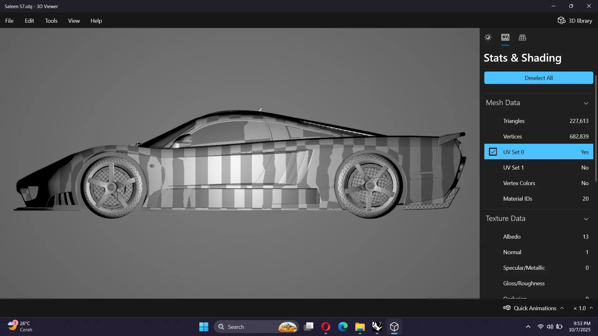 2005 Saleen S7 Twin Turbo Low-poly 3D model_26