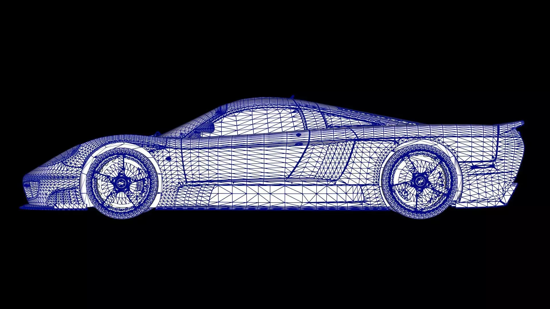 2005 Saleen S7 Twin Turbo Low-poly 3D model_20